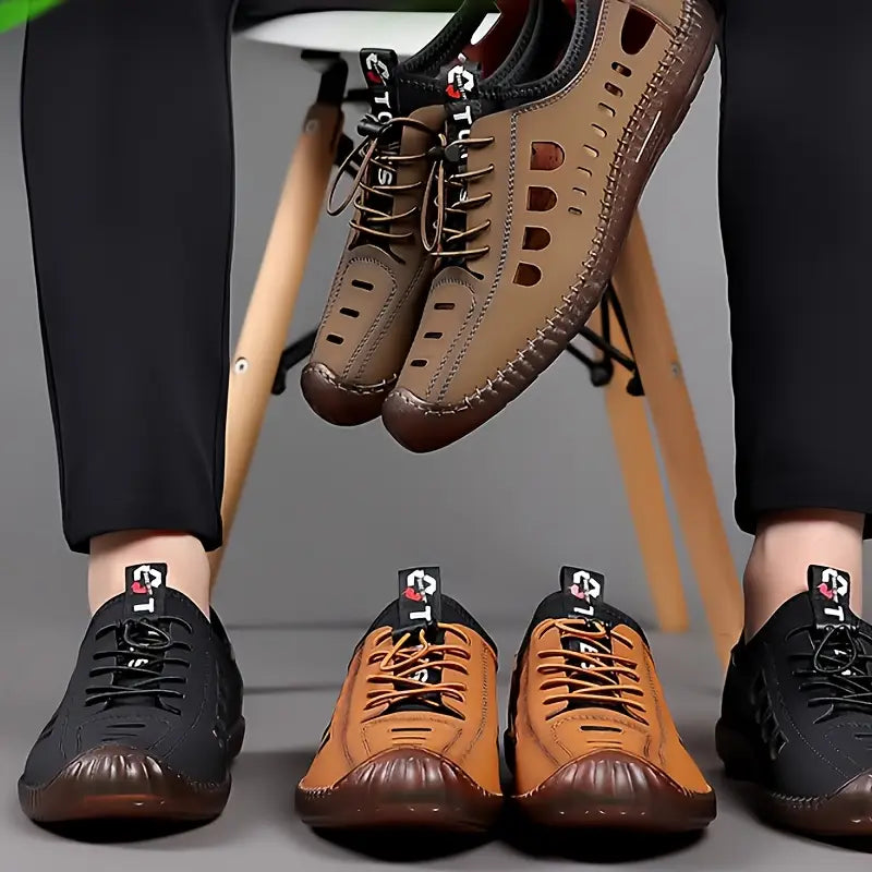Tênis  casuais para homem elegantes leves e com sola macia