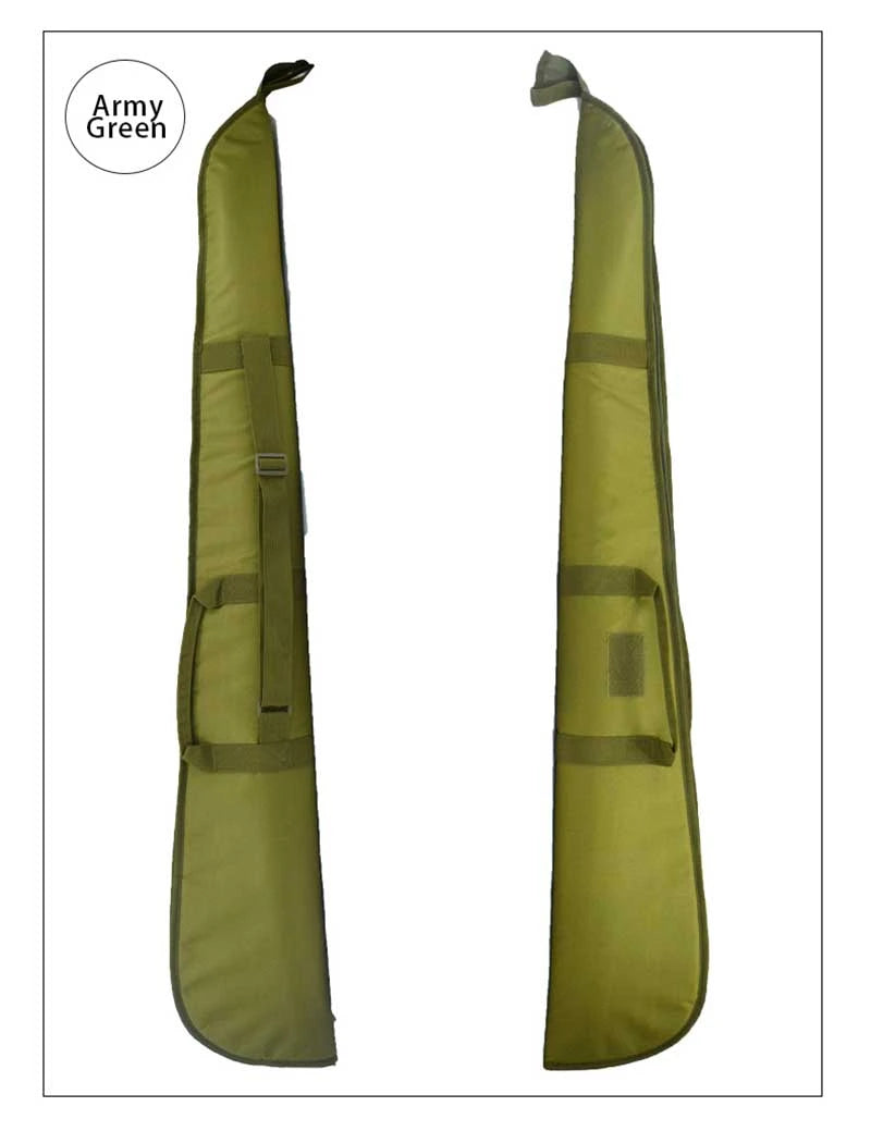 Estojo tático de transporte resistente, rifle, espingarda, airsoft, bolsa de ombro de proteção esportiva ao ar livre