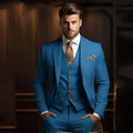 Terno masculino de 3 peças, ideal para casamento e noivado, smoking calça e colete.