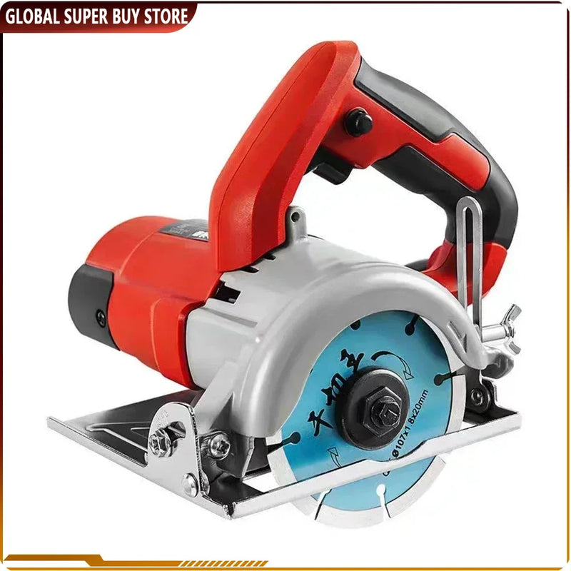 Makita de corte elétrica 1900W, máquina de corte 220v, ferramentas elétricas 13000rpm 0-45° Cortador de metal azulejos com ângulo ajustável