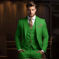 Terno masculino de 3 peças, ideal para casamento e noivado, smoking calça e colete.