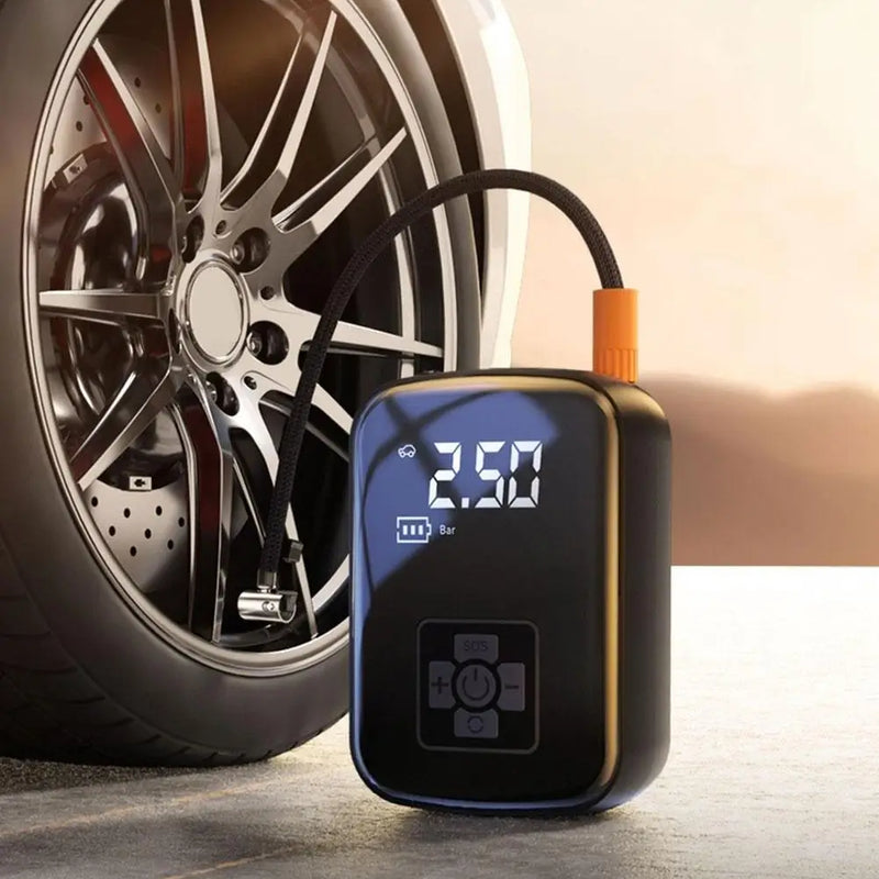 Bomba de ar Portátil sem fio para Inflar Pneu de carro motocicleta Bola Esportivas Com multifunções