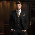 Terno masculino de 3 peças, ideal para casamento e noivado, smoking calça e colete.