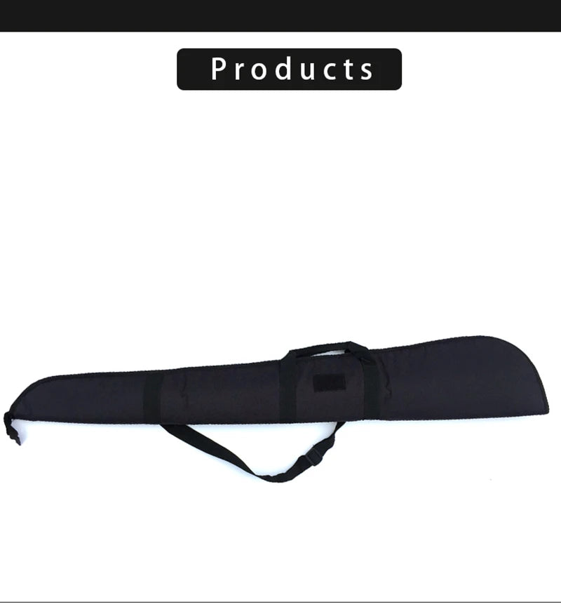 Estojo tático de transporte resistente, rifle, espingarda, airsoft, bolsa de ombro de proteção esportiva ao ar livre