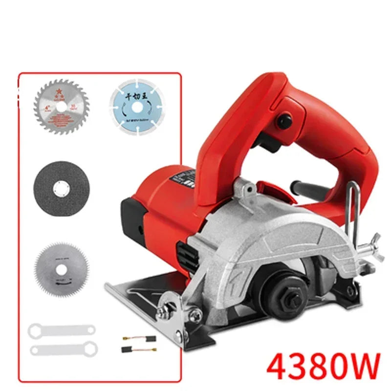 Makita de corte elétrica 1900W, máquina de corte 220v, ferramentas elétricas 13000rpm 0-45° Cortador de metal azulejos com ângulo ajustável